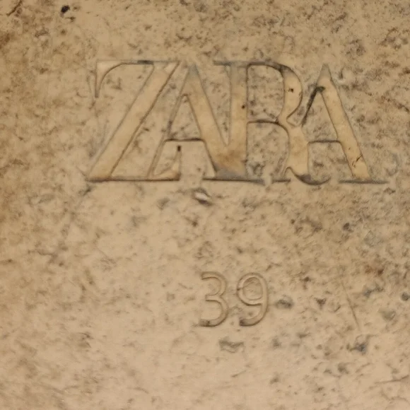 GOLD ZARA SLIDES - Picture 3 of 4